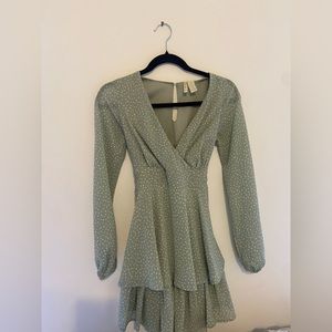 Sage Mini Dress